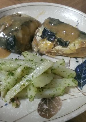 じゃがいものバター青のり炒め(*^^*)-レシピのメイン写真
