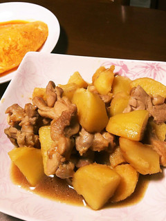 手羽中とじゃがいものこってり煮-レシピのメイン写真