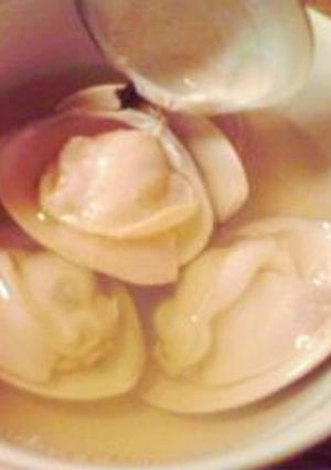 ハマグリのお吸い物(潮汁)-レシピのメイン写真