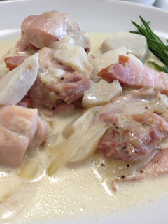 鶏肉と里芋のクリーム煮-レシピのメイン写真