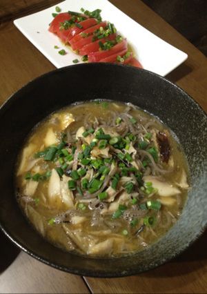 鯖の風味シッカリほぜそば-レシピのメイン写真