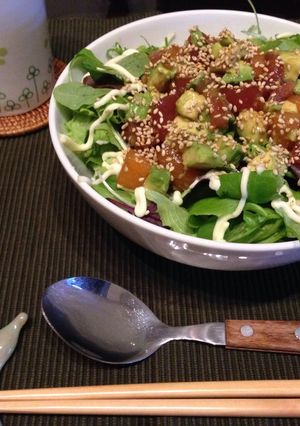 おうちでハワイアン！！ポキポキ丼☆-レシピのメイン写真
