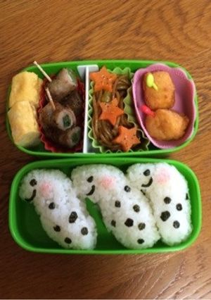 キャラ弁 ⭐️チンアナゴ⭐️-レシピのメイン写真