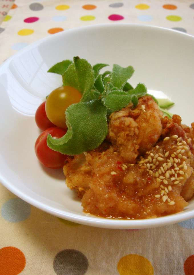 鶏のから揚げ☆おろしチリソース-レシピのメイン写真