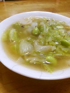 キャベツとたまねぎのカレースープ-レシピのメイン写真