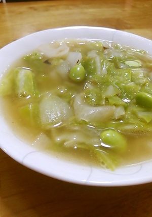 キャベツとたまねぎのカレースープ-レシピのメイン写真