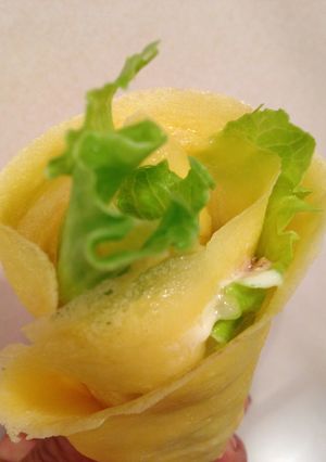 米粉でもっちりクレープ♪-レシピのメイン写真