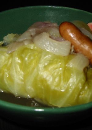 超簡単☆ソーセージのキャベツ煮-レシピのメイン写真