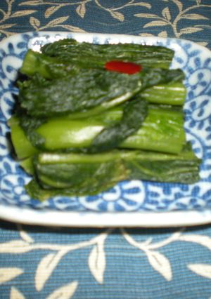 海外組に捧ぐ⑦、感動の青菜漬け（泣）-レシピのメイン写真