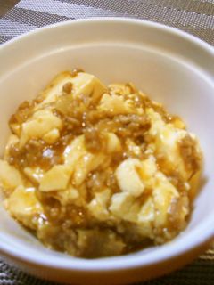 焼肉のタレで簡単・美味しい麻婆豆腐-レシピのメイン写真
