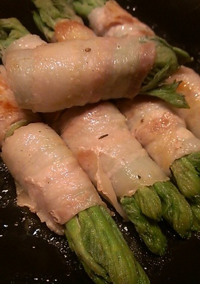たらの芽の肉巻き-レシピのメイン写真