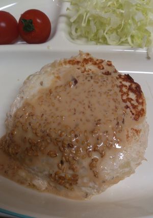 簡単!!ヘルシー☆鶏ハンバーグ☆-レシピのメイン写真
