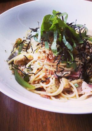 パパッとランチ☆冷蔵庫お掃除パスタ♪-レシピのメイン写真