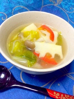 野菜ソムリエの筍と春キャベツのスープ-レシピのメイン写真