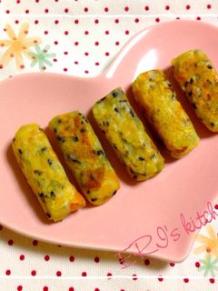 離乳食♡さつまいものスティックおやき-レシピのメイン写真