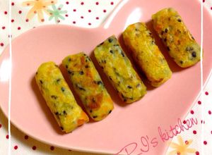離乳食♡さつまいものスティックおやき-レシピのメイン写真