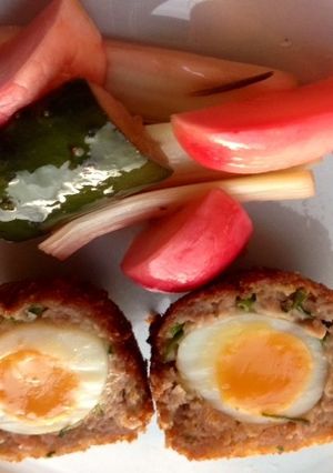 ソーセージで作るうずら卵のスコッチエッグ-レシピのメイン写真