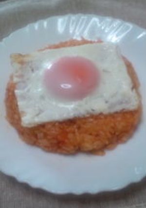 目玉焼きの日の丸-レシピのメイン写真