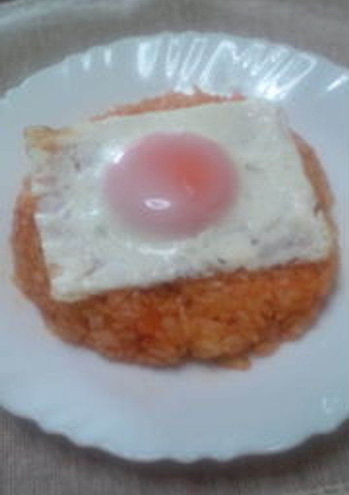 目玉焼きの日の丸-レシピのメイン写真