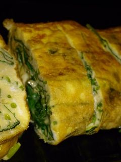 三つ葉の卵焼き-レシピのメイン写真