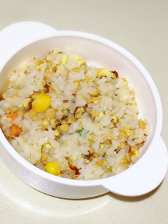 離乳食★納豆炒飯-レシピのメイン写真