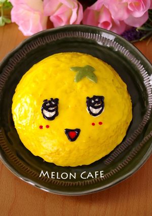 ふなっしーのケーキ☆簡単キャラデコケーキ-レシピのメイン写真