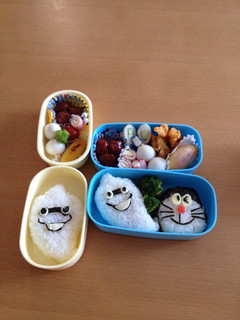 ドラえもん・妖怪ウォッチキャラ弁-レシピのメイン写真