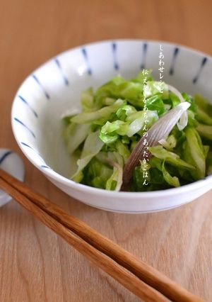 キャベツとみょうがの和え物【作りおき】-レシピのメイン写真