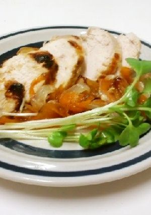 五島灘の塩で鳥胸肉の健康焼き-レシピのメイン写真