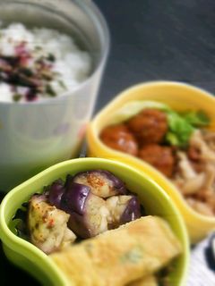 簡単レンジでナスぽんず★お弁当にも★-レシピのメイン写真