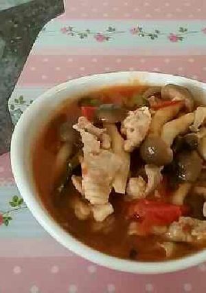 トマトと豚肉のみそ炒め-レシピのメイン写真