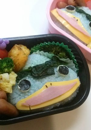 妖怪ウォッチ　キャラ弁　ノガッパ-レシピのメイン写真