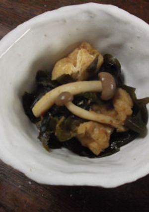 わかめとしめじの炊き合わせ-レシピのメイン写真