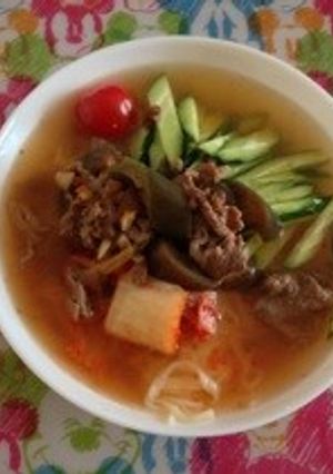牛肉の焼肉冷麺-レシピのメイン写真
