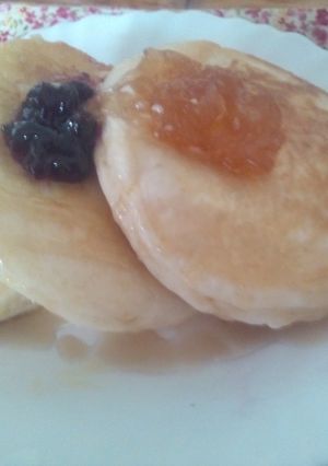 柔らか簡単もちふわパンケーキ-レシピのメイン写真
