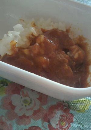 1分deクイックカレー*朝食.ランチにも-レシピのメイン写真