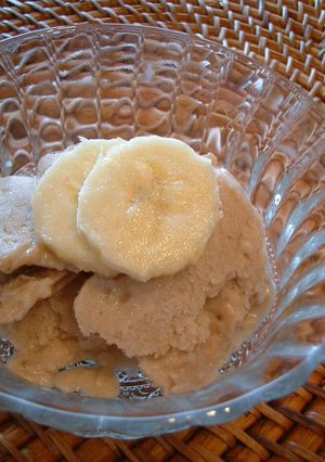バナナと豆腐のジェラート-レシピのメイン写真