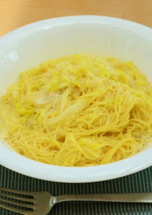 一人ランチに☆あわあわ豆乳パスタ-レシピのメイン写真