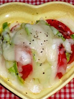 ♡アボガドトマトのチーズ焼き♡-レシピのメイン写真