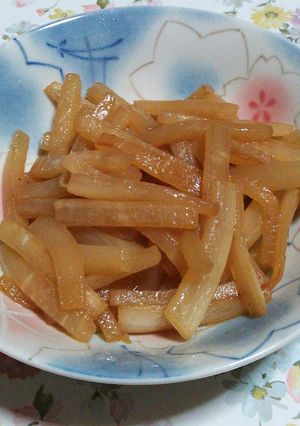 大根の炒め煮-レシピのメイン写真