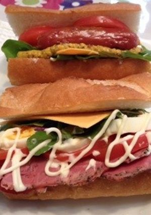 SUBWAY風サンドイッチ‼︎-レシピのメイン写真