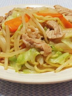 〖ヘルシー♪オイスターソース焼きそば〗-レシピのメイン写真