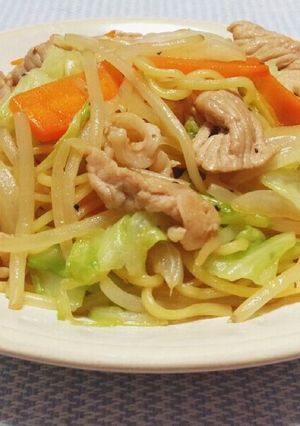 〖ヘルシー♪オイスターソース焼きそば〗-レシピのメイン写真