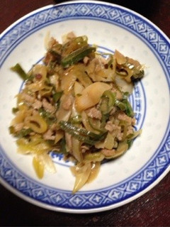 ネギ味噌炒め(≧∇≦)-レシピのメイン写真