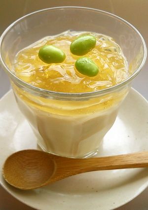 夏の前菜！自家製豆腐風豆乳かん-レシピのメイン写真