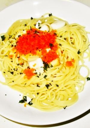 イカととびっこのアーリオオーリオパスタ-レシピのメイン写真