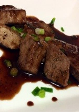 マグロステーキ-レシピのメイン写真