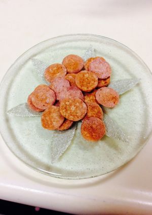 レンジで簡単！カリカリソーセージ-レシピのメイン写真