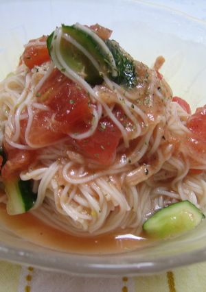フレッシュ☆トマトのひんやり麺-レシピのメイン写真