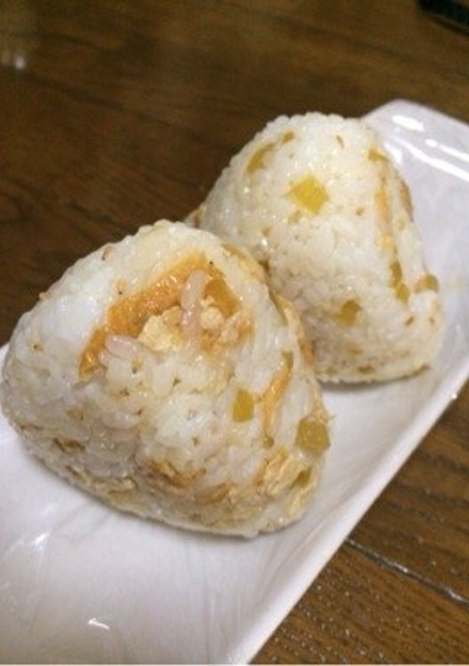 ふきとあげのおにぎり-レシピのメイン写真